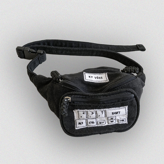 Embroidered Belt Bag